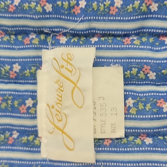 Blue Striped Women's Robe - Picture 2 of 9